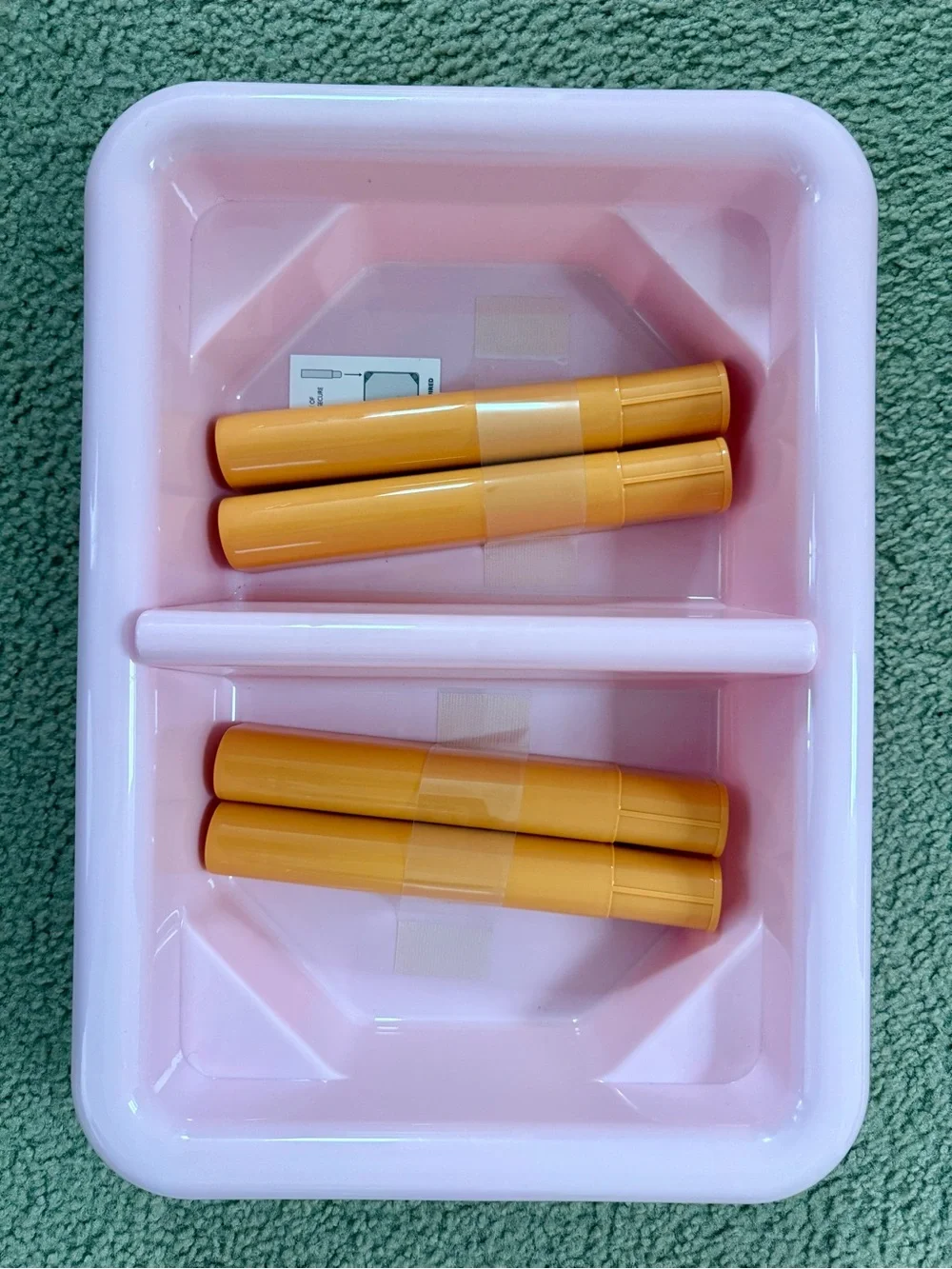 Target Pink and Orange Dual-Compartment Kids Sensory Table